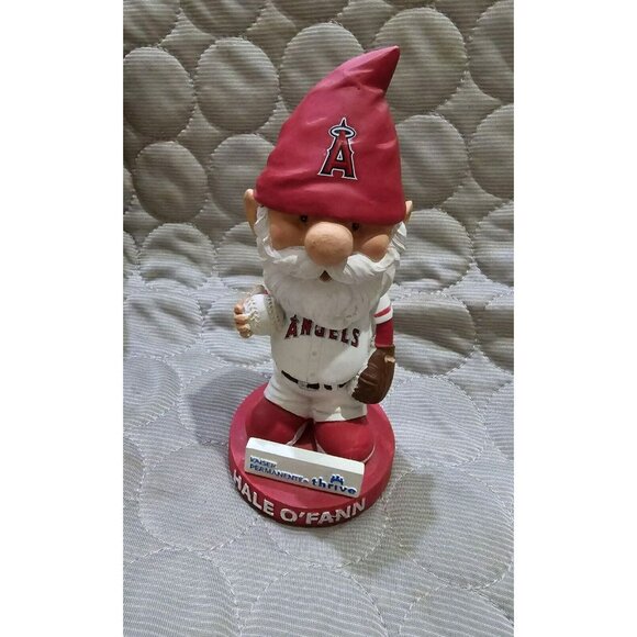 LA Angels Bobblehead LOS ANGELES SGA GNOME BOBBLE Head 2011 Anaheim Baseball MLB - Picture 1 of 5